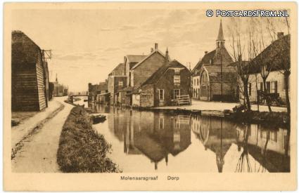 ansichtkaart: Molenaarsgraaf, Dorp