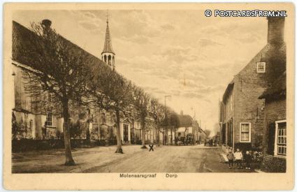 ansichtkaart: Molenaarsgraaf, Dorp