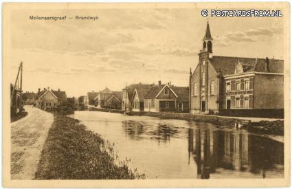 ansichtkaart: Molenaarsgraaf, Brandwijk