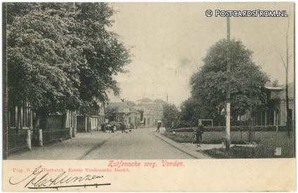 ansichtkaart: Vorden, Zutfensche weg