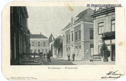 ansichtkaart: Winterswijk, Wooldstraat