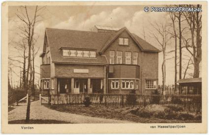 ansichtkaart: Vorden, van Hasseltpaviljoen