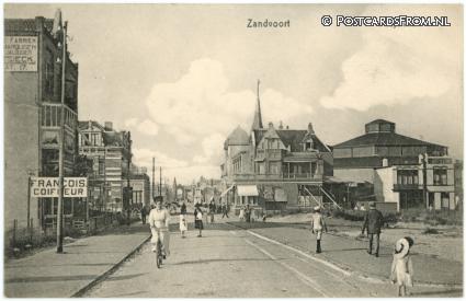 ansichtkaart: Zandvoort, Mezgerstraat