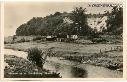 Rhenen, Gezicht op de Grebbeberg ansichtkaart: Rhenen, Gezicht op de Grebbeberg