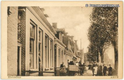 ansichtkaart: Arum, Zilverstraat