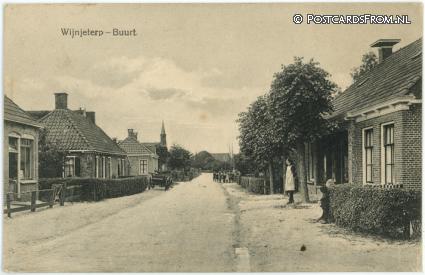 Wijnjewoude, Wijnjeterp - Buurt ansichtkaart: Wijnjewoude, Wijnjeterp - Buurt