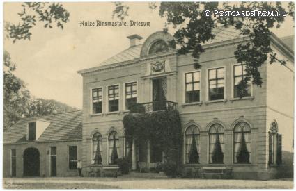 ansichtkaart: Driesum, Huize Rinsmastate