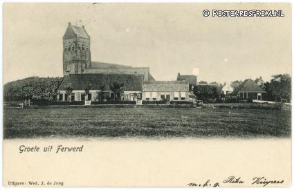 Ferwerd, Groete uit ansichtkaart: Ferwerd, Groete uit