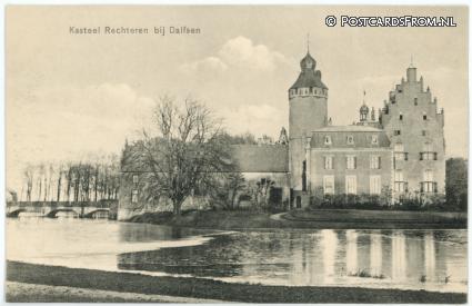 ansichtkaart: Dalfsen, Kasteel Rechteren