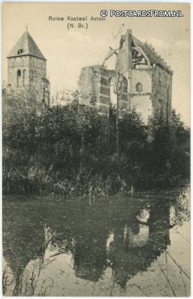 ansichtkaart: Asten, Ruine Kasteel Asten