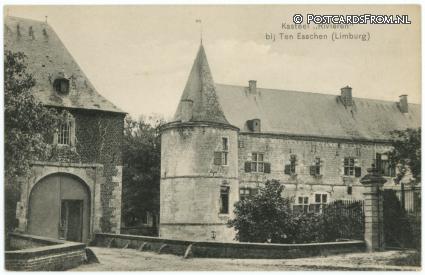ansichtkaart: Ten Esschen, Kasteel 'Rivieren'