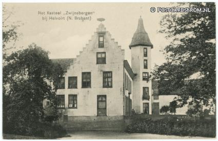 ansichtkaart: Helvoirt, Het Kasteel 'Zwijnsbergen'
