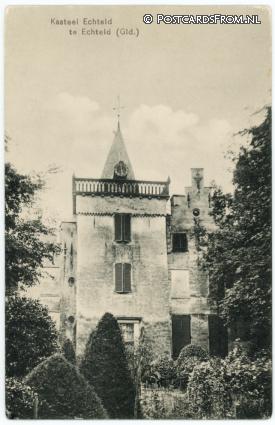 ansichtkaart: Echteld, Kasteel Echteld