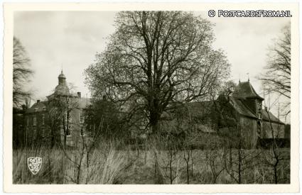 ansichtkaart: Born, Holtum. Kasteel Wolfrath