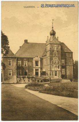 ansichtkaart: Vaassen, Kasteel De Cannenberg