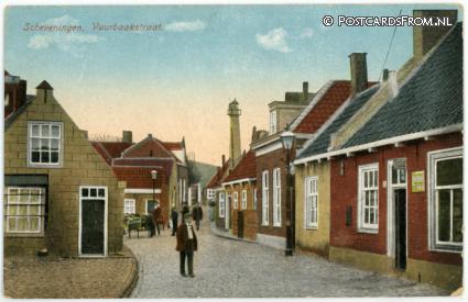 ansichtkaart: Scheveningen, Vuurbaakstraat