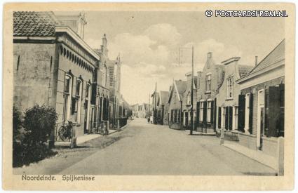 Spijkenisse, Noordeinde ansichtkaart: Spijkenisse, Noordeinde