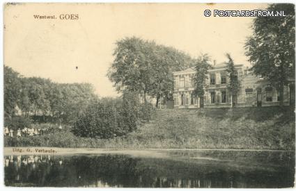 Goes, Westwal ansichtkaart: Goes, Westwal