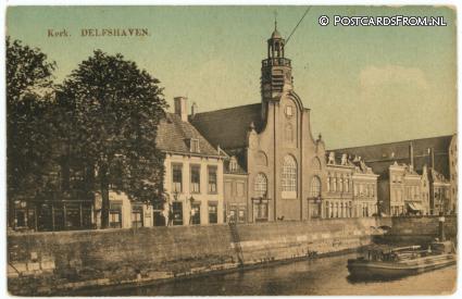 ansichtkaart: Delfshaven, Kerk