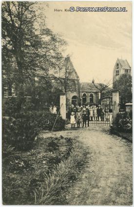 Oosterland ZL, Herv. Kerk met Toren ansichtkaart: Oosterland ZL, Herv. Kerk met Toren