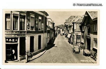 ansichtkaart: Nijkerk GL, Singel