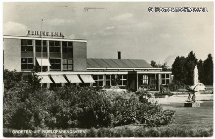 ansichtkaart: Roelofarendsveen, Groeten uit. Veiling E.M.M.