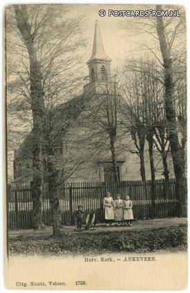 Ankeveen, Herv. Kerk ansichtkaart: Ankeveen, Herv. Kerk