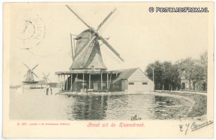 Zaanstreek, Groet uit de Zaanstreek ansichtkaart: Zaanstreek, Groet uit de Zaanstreek
