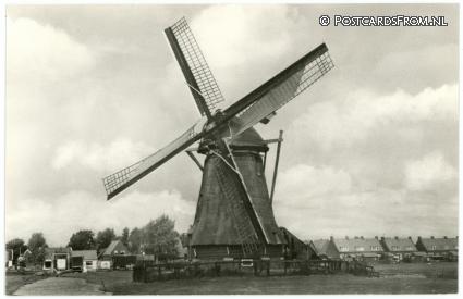 Wormer, Meelmolen 'De Koker' ansichtkaart: Wormer, Meelmolen 'De Koker'