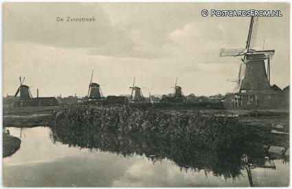 Zaanstreek, De Zaanstreek ansichtkaart: Zaanstreek, De Zaanstreek