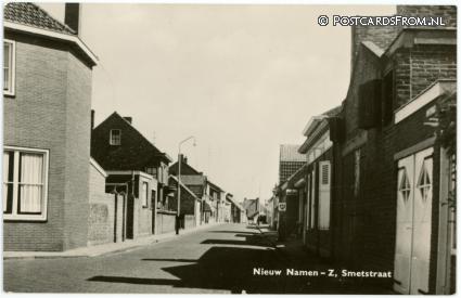 ansichtkaart: Nieuw-Namen, Zuid. Smetstraat