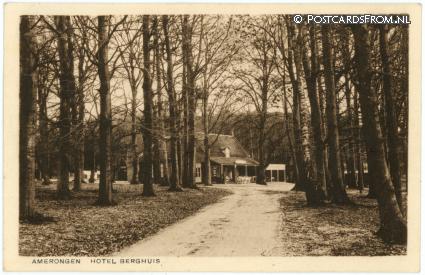 ansichtkaart: Amerongen, Hotel Berghuis