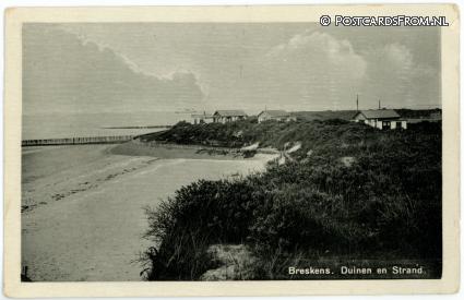 Breskens, Duinen en Strand ansichtkaart: Breskens, Duinen en Strand