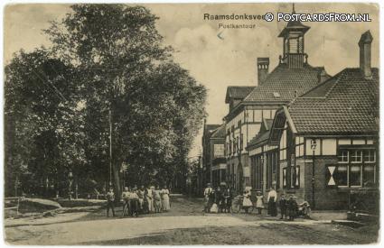 Raamsdonksveer, Postkantoor ansichtkaart: Raamsdonksveer, Postkantoor