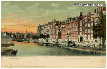 Amsterdam, Rokin met Nederlandsche Bank ansichtkaart: Amsterdam, Rokin met Nederlandsche Bank