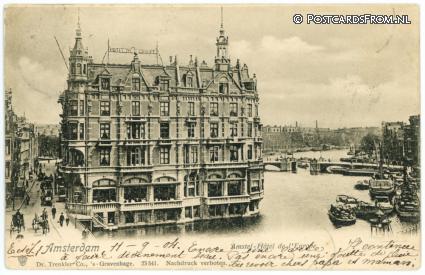 ansichtkaart: Amsterdam, Amstel-Hotel de l'Europe