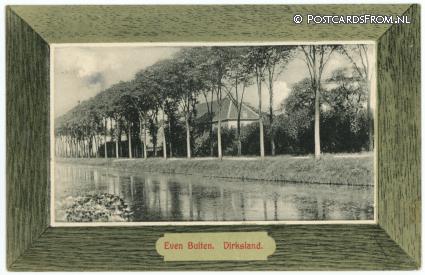 Dirksland, Even Buiten ansichtkaart: Dirksland, Even Buiten