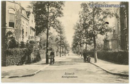 ansichtkaart: Rijswijk ZH, Koninginnelaan
