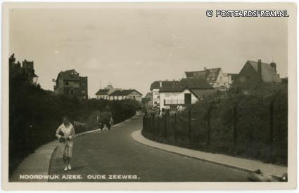 Noordwijk aan Zee, Oude Zeeweg ansichtkaart: Noordwijk aan Zee, Oude Zeeweg