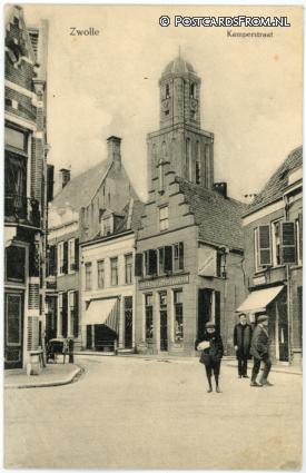 ansichtkaart: Zwolle, Kamperstraat