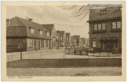 ansichtkaart: Zwolle, Begoniastraat