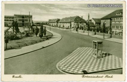 ansichtkaart: Zwolle, Pierik. Hortensiastraat
