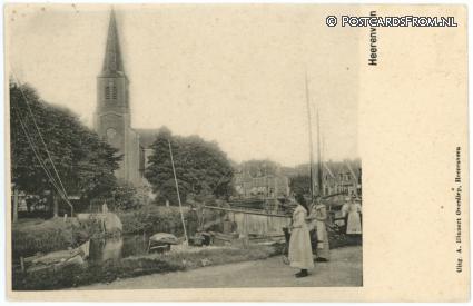 Heerenveen, -- ansichtkaart: Heerenveen, --