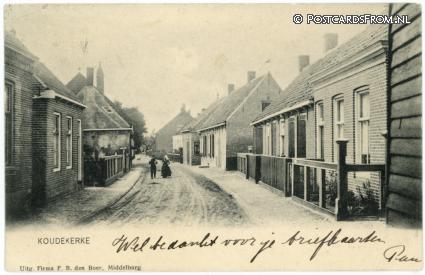 ansichtkaart: Koudekerke, --
