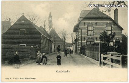 ansichtkaart: Koudekerke, --