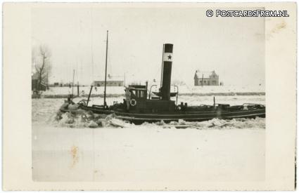 ansichtkaart: Dordrecht, Winter