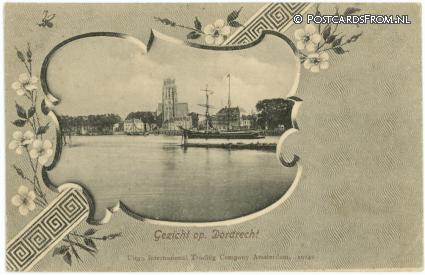 ansichtkaart: Dordrecht, Gezicht op Dordrecht
