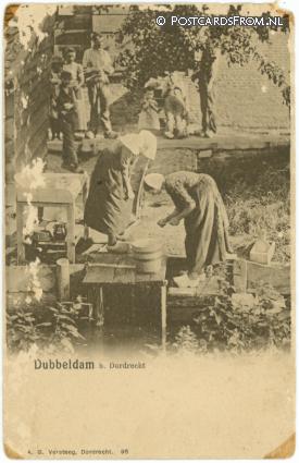 ansichtkaart: Dordrecht Dubbeldam, Dubbeldam b. Dordrecht