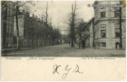 Dordrecht, Albert Cuypsingel ansichtkaart: Dordrecht, Albert Cuypsingel