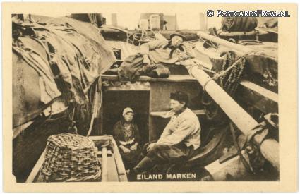 ansichtkaart: Marken, Eiland Marken